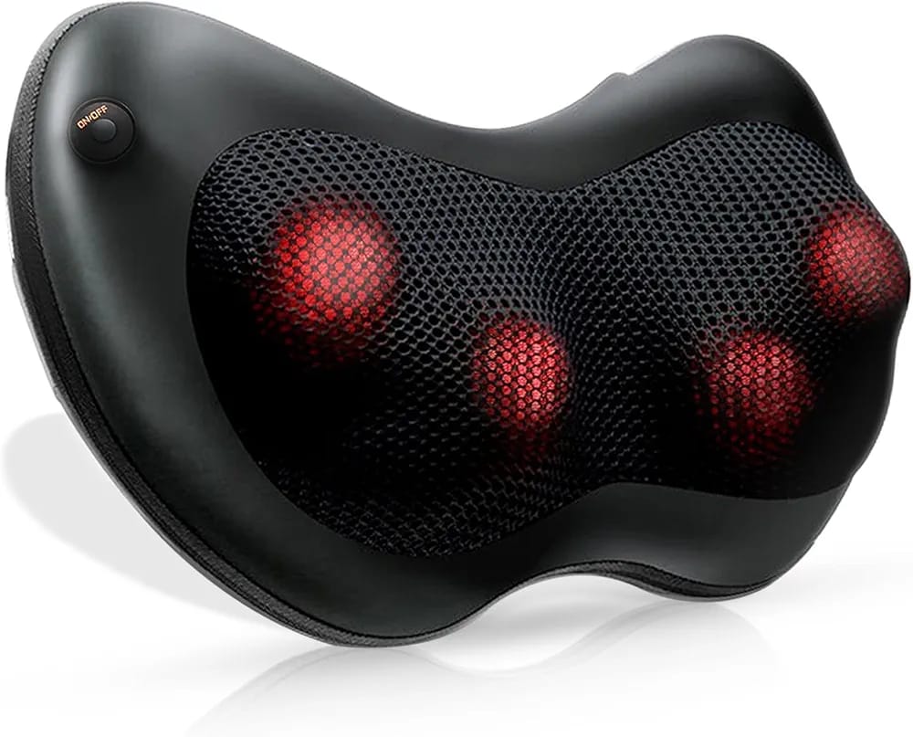 Zyllion Shiatsu Back and Neck Massager, the ZMA-13-BK model.