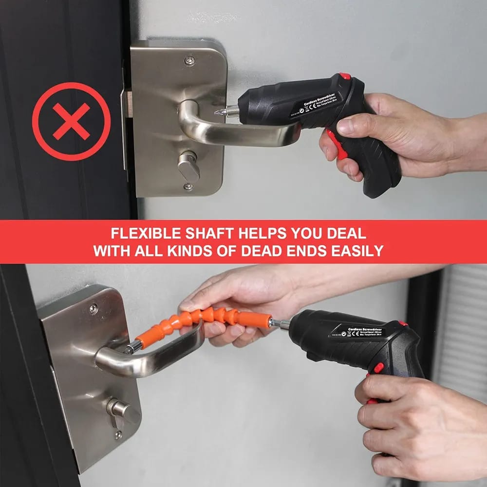 Portable Cordless USB Charging Mini Electric Screwdriver Automatic Screwdriver Hand Drill Wrench Electric Tools