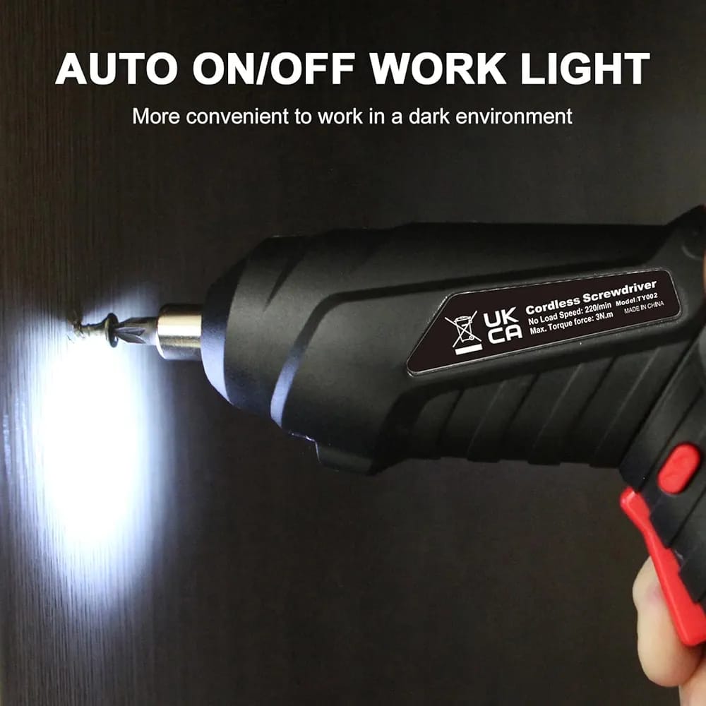 Portable Cordless USB Charging Mini Electric Screwdriver Automatic Screwdriver Hand Drill Wrench Electric Tools