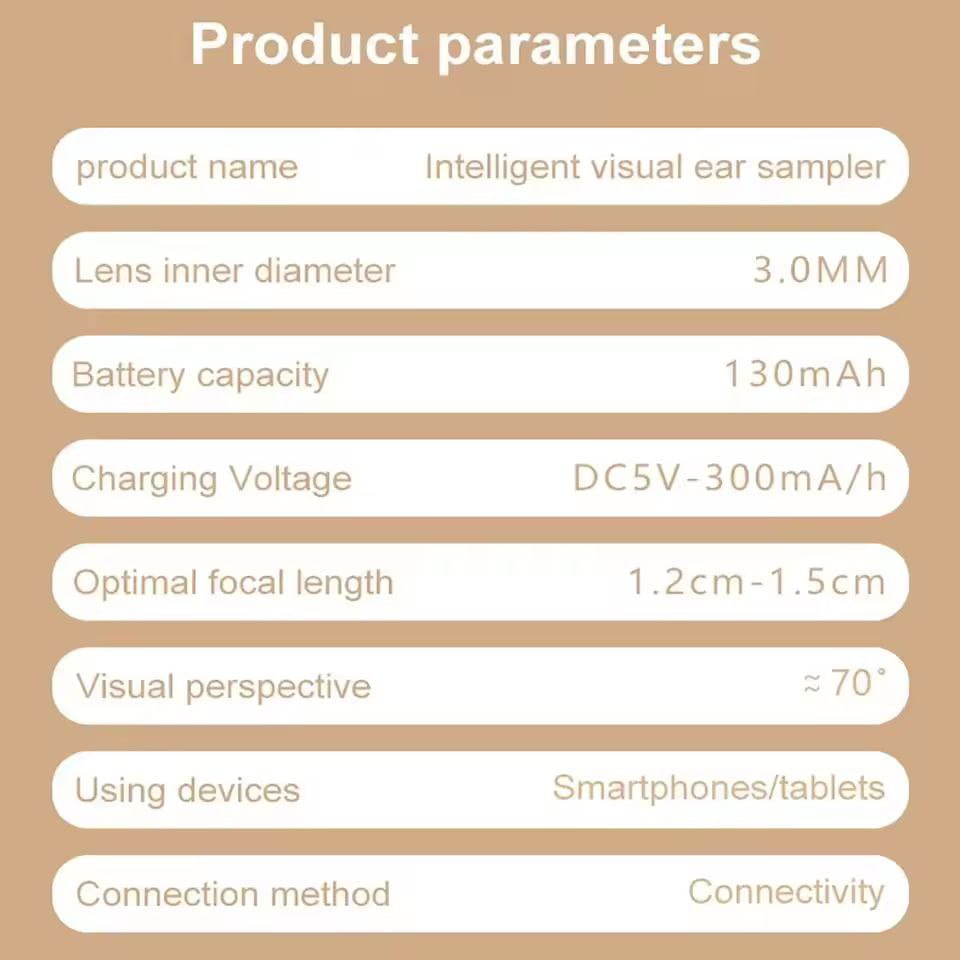 *Earwax Cleaner With Camera | LED Flashlight Earwax Cleaner | Earwax cleaner tool kit with 1080P camera WIFI & LED Light | WIFI Camera Ear Cleaner Tool | Smart Visual Ear Cleaner | 360° Visual WIFI Camera Ear Cleaner | Ear pick Cleaner With Camera |