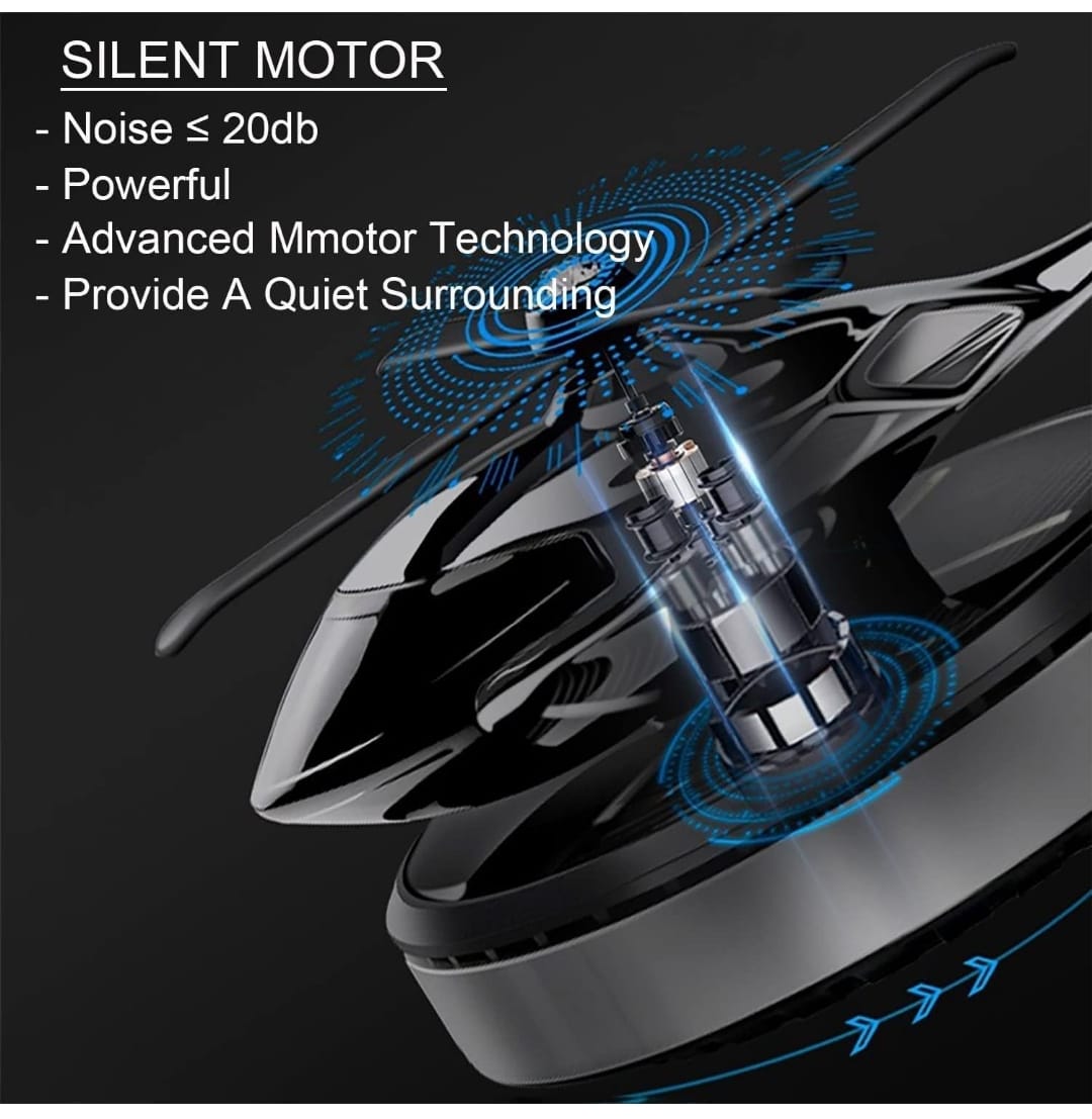 *Solar Car Helicopter | Helicopter Car Air Freshener | Rotating Solar Car Helicopter |